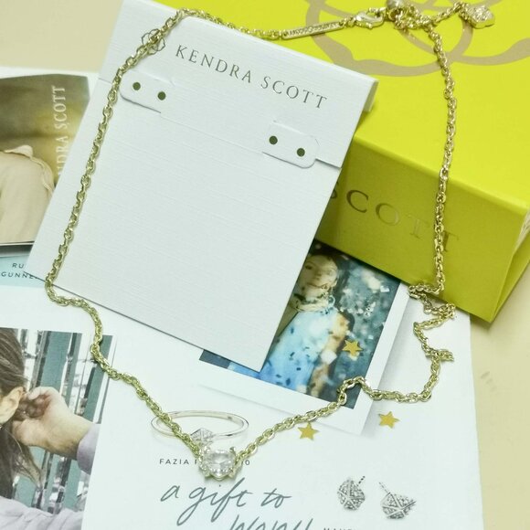 New Kendra Scott Cailin - Gold - Picture 2 of 3